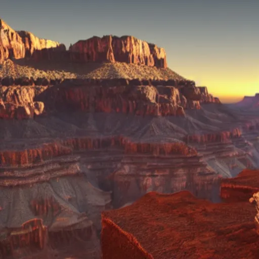 Prompt: an unreal engine 5 render of grand canyon, arizona for a video game