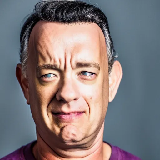 Prompt: dslr photo portrait still of 3 0 year old age 3 0 tom hanks at age 3 0!!!, 8 5 mm f 1. 8