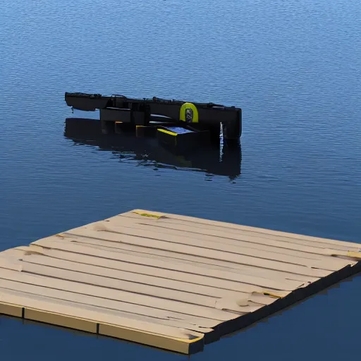 Prompt: a rubber dock with a glock, photorealistic 8 k render