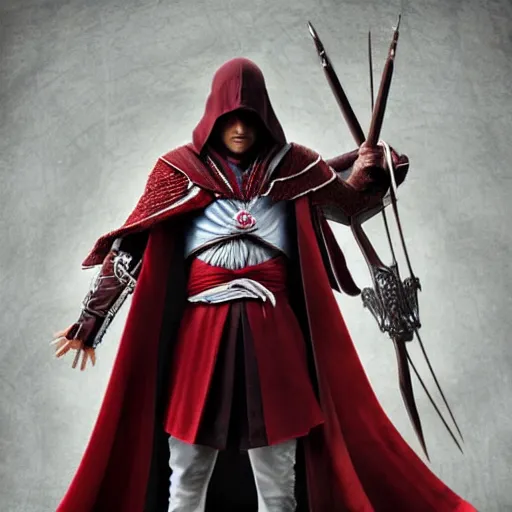 Image similar to messia as ezio auditore