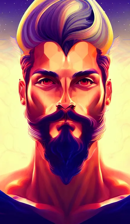 Image similar to the god zeus, portrait, sharp focus, digital art, concept art, dynamic lighting, by anna dittman and rossdraws