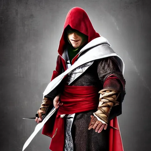 Image similar to ben 1 0 as ezio auditore