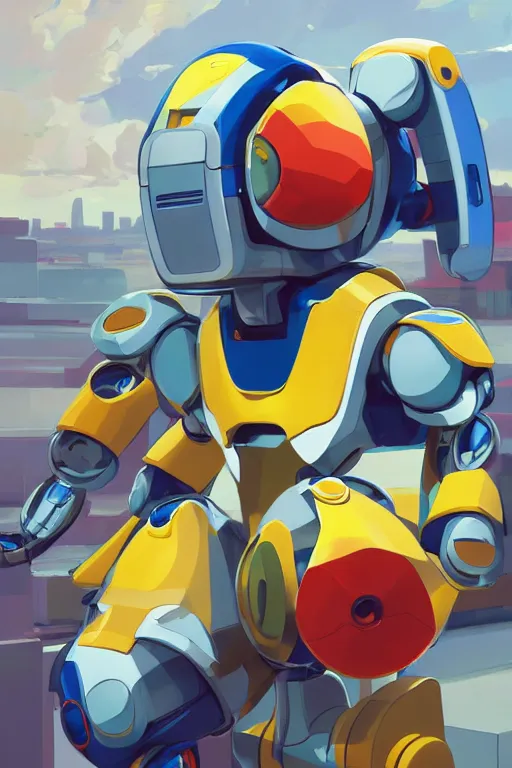 Image similar to metabots medabots medarotto medarot robot minimalist comics helmet mask neon cybereye, behance hd by jesper ejsing, by rhads, makoto shinkai and lois van baarle, ilya kuvshinov, rossdraws global illumination ray tracing hdr radiating a glowing aura