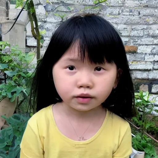 Prompt: https://media.discordapp.net/attachments/913368487991345166/1005784614339620954/mmexport1659866888311.png Asian little girl holding flowers, bust, oil painting,CG