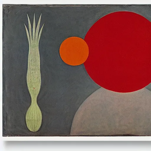 Prompt: photosynthesis by Hilma af Klint, Kazimir Malevich