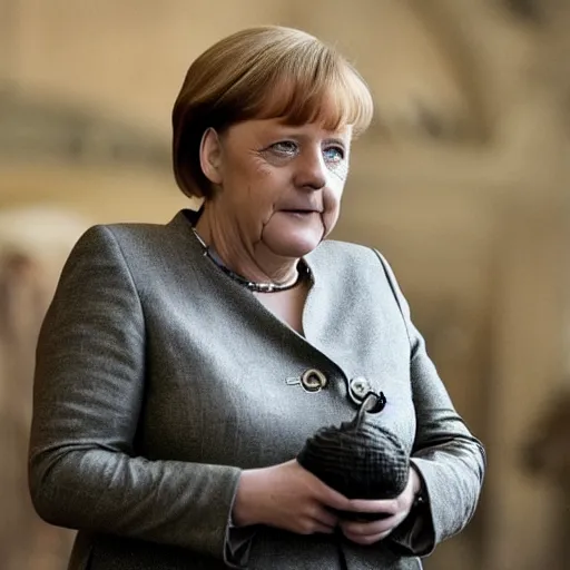 Prompt: angela merkel in game of thrones