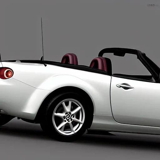 Prompt: Mazda MX-5 1990 - Miata, Realistic, HDR, 8K, Dynamic Lighting,