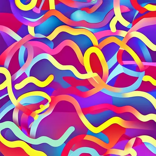 Image similar to vector art illustrator, iPhone wallpaper oblong abstract colorful shapes, translucent,