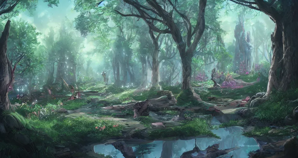 ArtStation - The forest song