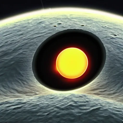 Prompt: A black hole consuming the Sun - n 6