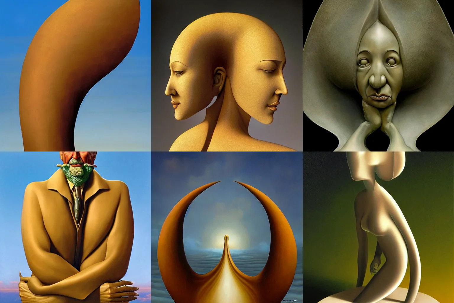 Prompt: sculpture by vladimir kush