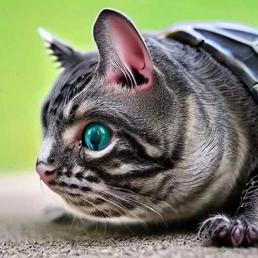 Image similar to the turtle cat pig hybrid