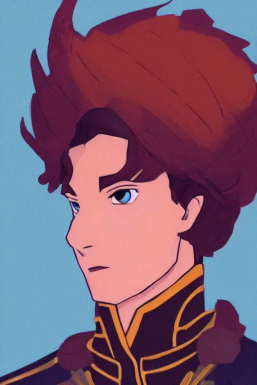 Image similar to Prince Callum from The Dragon Prince, solo portrait 🎨🖌️