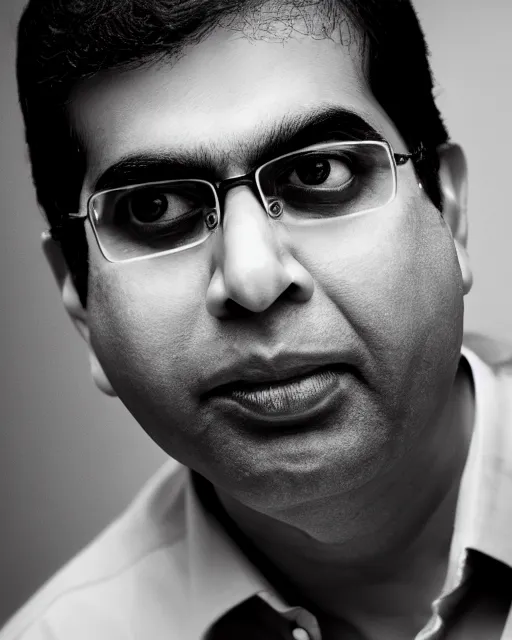 Prompt: A photo of Viswanathan Anand , highly detailed, trending on artstation, bokeh, 90mm, f/1.4