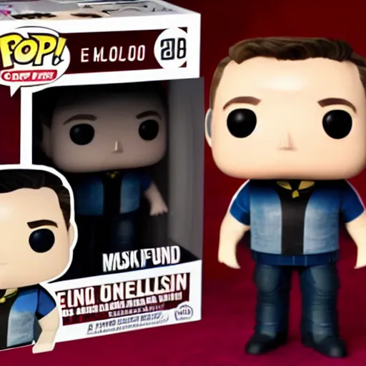 Prompt: elon musk funko pop