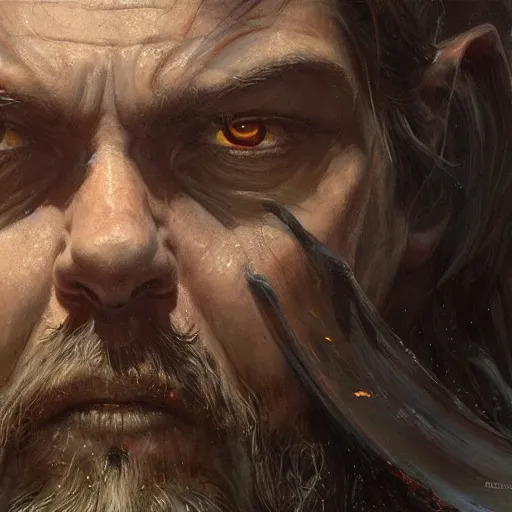 Image similar to the eldritch god as a realistic fantasy d & d character, close - up portrait art by donato giancola and greg rutkowski, realistic, digital art, trending on artstation