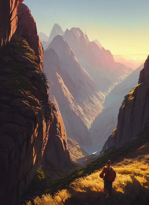 Image similar to highly detailed portrait mountain in gta v, stephen bliss, unreal engine, fantasy art by greg rutkowski, loish, rhads, ferdinand knab, makoto shinkai and lois van baarle, ilya kuvshinov, rossdraws, tom bagshaw, global illumination, radiant light, detailed and intricate environment