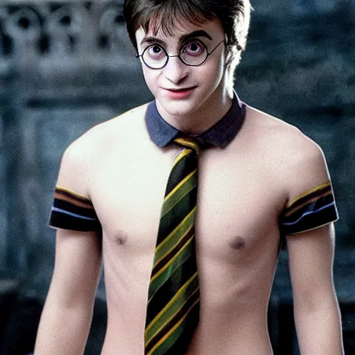 Prompt: harry potter and the chamber of nipples