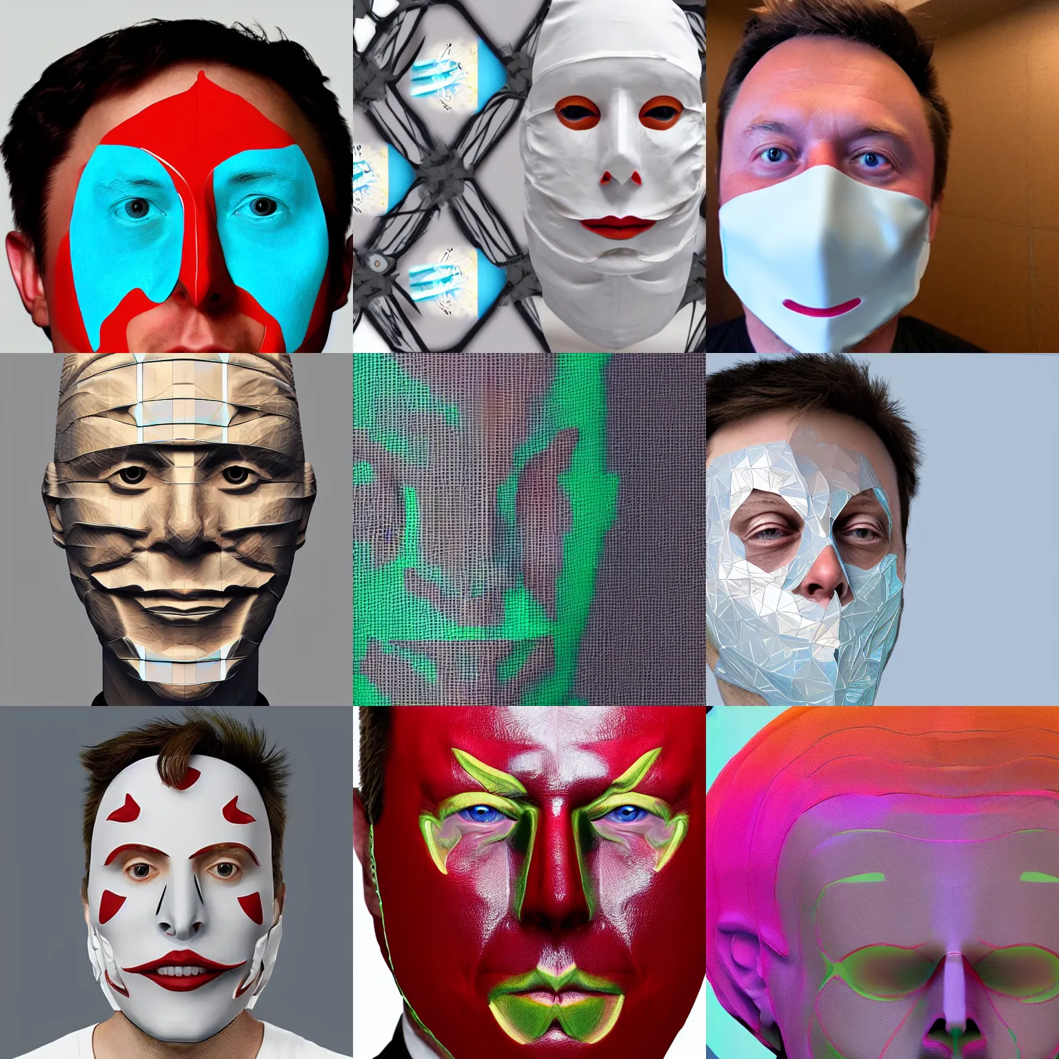 Prompt: A photo of Elon Mask twittering generated by Stable Diffusion at its beta stage