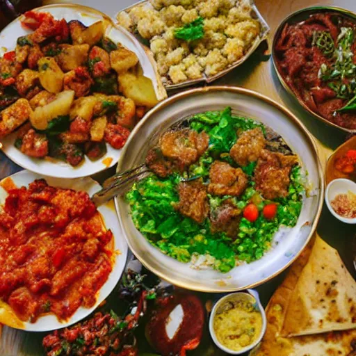 Image similar to Lebanese food