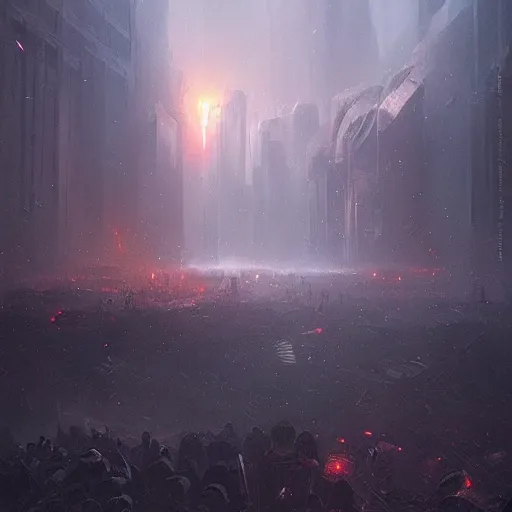 Prompt: the apocalypse, ultra realistic, cinematic light, by greg rutkowski