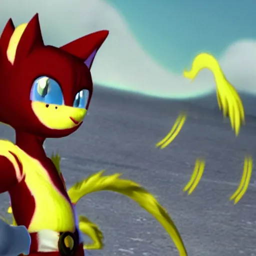 Prompt: Miles Tails Prower