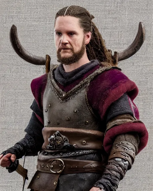 Prompt: twitch streamer adin ross in vikings. highly detailed felt. hyper real photo. 4 k.