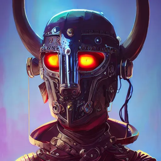 Image similar to cyberpunk viking helmet mask warrior goddess robot ninja fantasy, art gta 5 cover, official fanart behance hd artstation by jesper ejsing, by rhads, makoto shinkai and lois van baarle, ilya kuvshinov, ossdraws