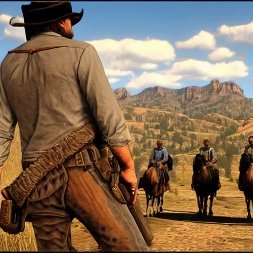 Image similar to red dead redemption logo