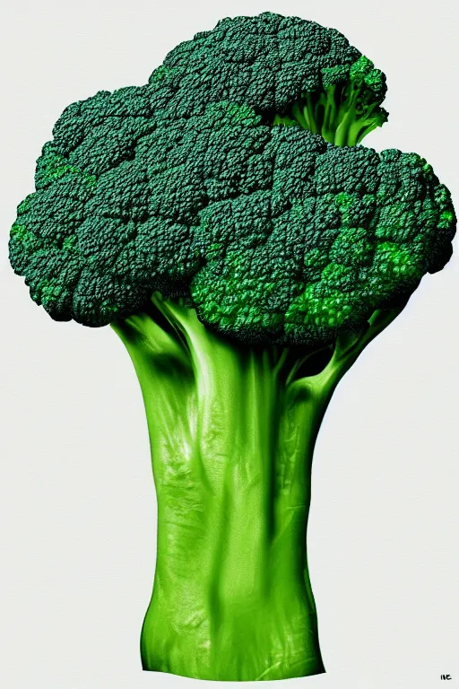 Image similar to ripped broccoli hulk, highly detailed, digital art, sharp focus, trending on art station