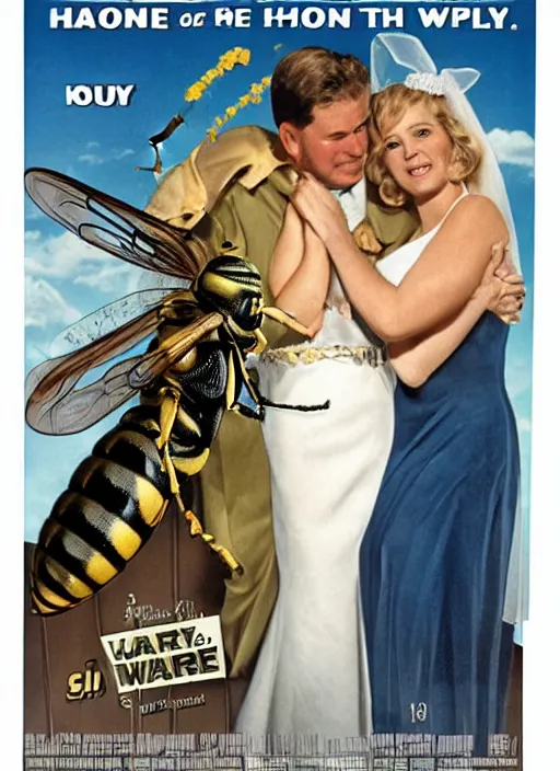 Prompt: 'Honey I Married a Giant Wasp!' blu-ray DVD case still sealed in box, ebay listing