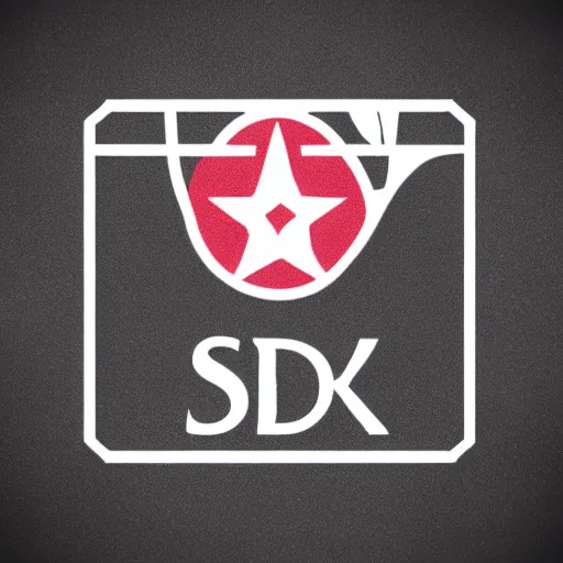 Prompt: SD Logo icon