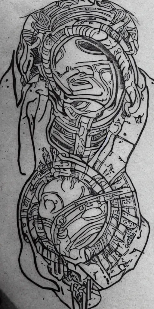 Astronaut tattoo design @deepaarchitattoo : : : #astronauttattoo #astronauts  #spacetattoo #tattoopost #instatattoo :… | Instagram