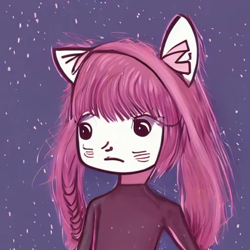 Image similar to illustration with a character from www. catsuka. com