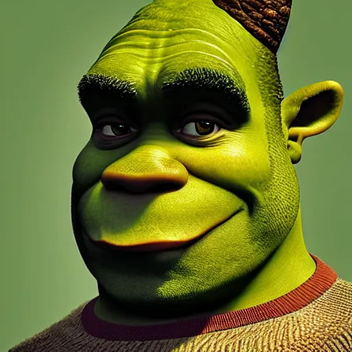ultra realistic portrait of shrek, 1 0 0 mm, | Stable Diffusion | OpenArt