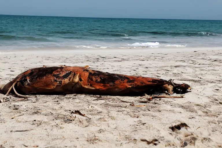 Image similar to lamboo dead body on the beach