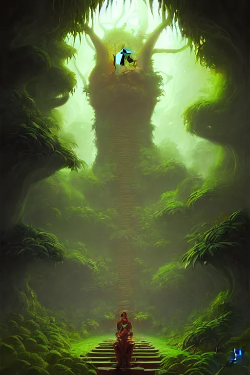 Image similar to The Ayahuasca Spirit, by Andreas Rocha