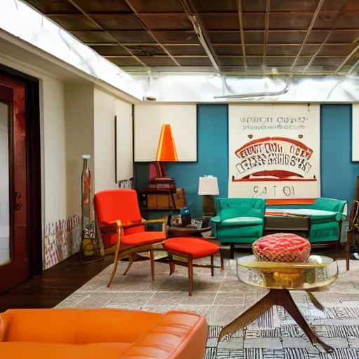 Image similar to accidentallywesanderson wheaton, il midcentury modern