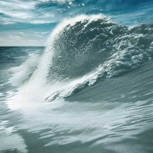 Prompt: “sandbox tidal wave”