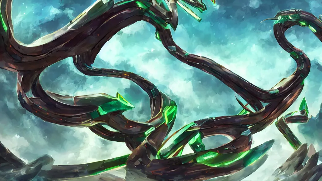 rayquaza, artstation, Stable Diffusion