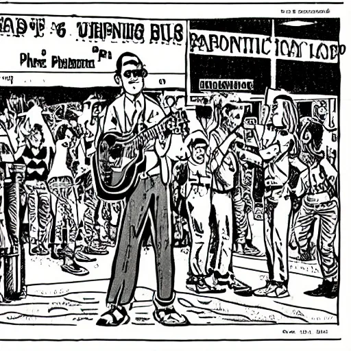 Image similar to robert crumb comic about pembroke pines flanagan high school students partying accurate eyes high detail