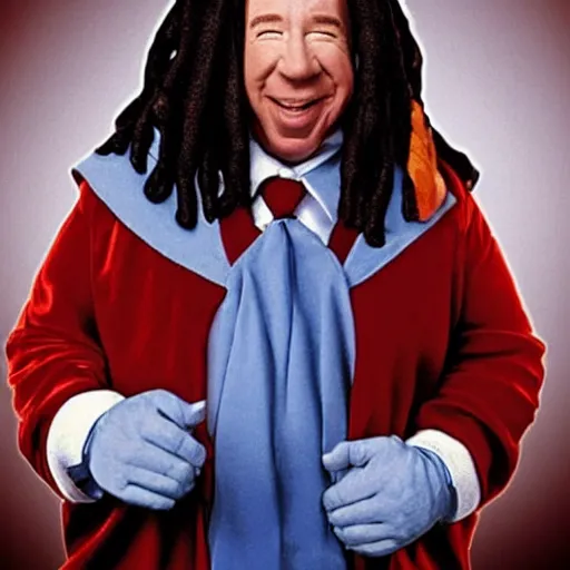 Image similar to fat tim allen as whoopi goldberg's face