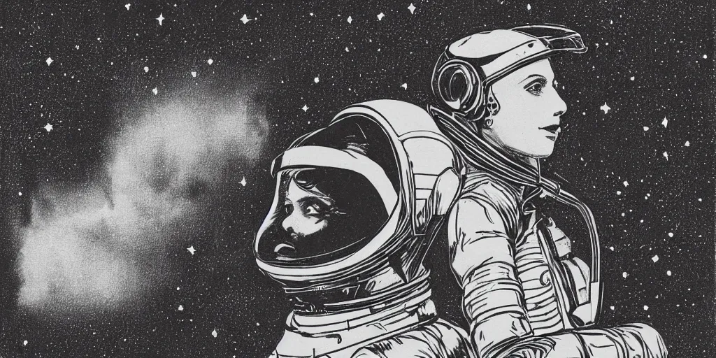 astronaut helmet drawing tumblr