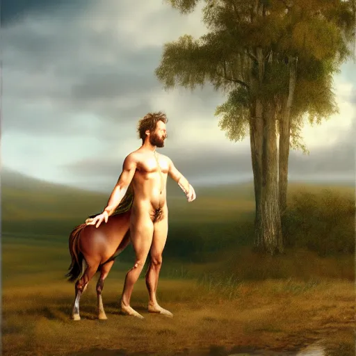 Prompt: a professional portrait photo of the dressed centaur in the wild plains, extremely high fidelity, natural lighting, national geographics journal photo, sense of awe, hyper realism, photo documetalism, high detail