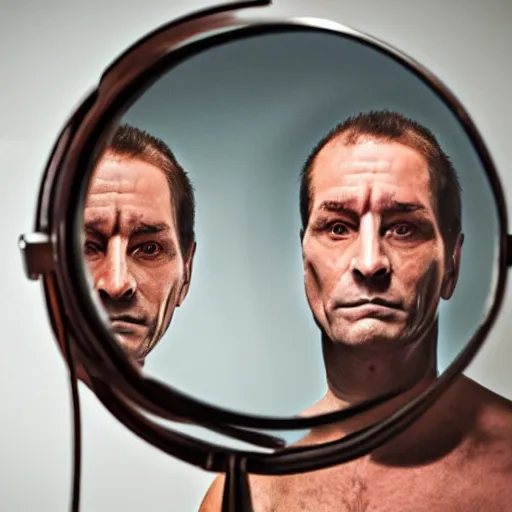 Image similar to man in the mirror