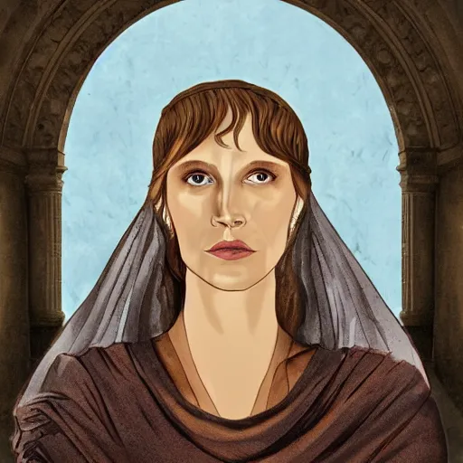 Prompt: cover art for Medea by Madeline Miller