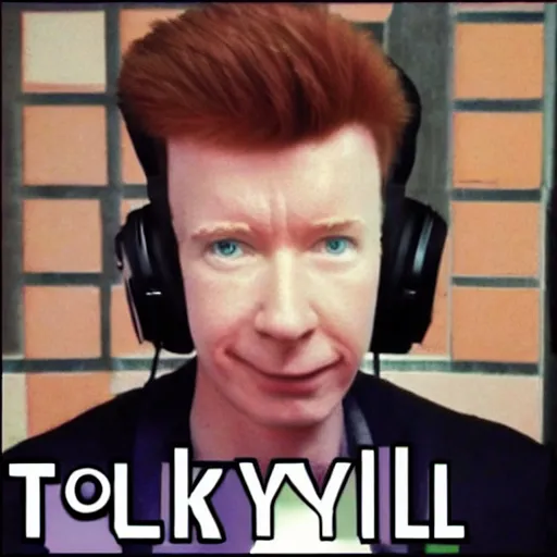 rick roll, never gonna let you down, music video, Stable Diffusion