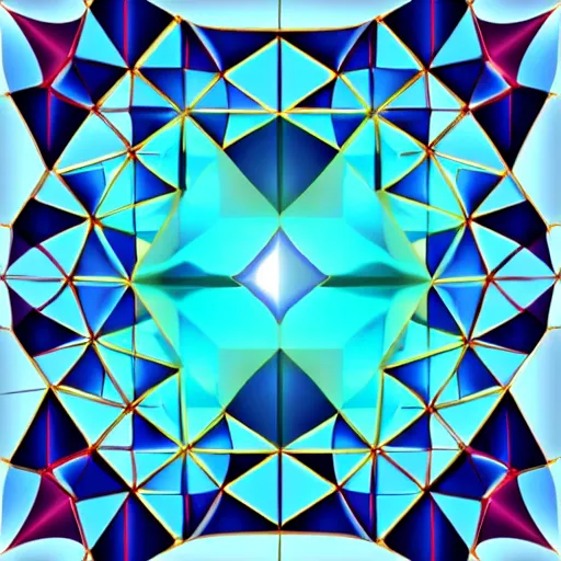 Image similar to cyan rhombus crystal character in the style of Y2K vector graphics, sharp, clean, 4K 8K HD