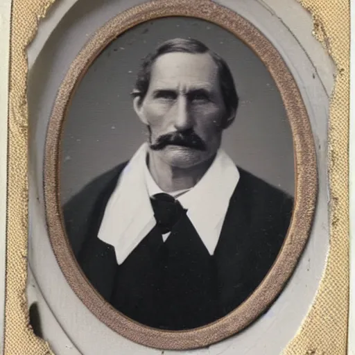 Image similar to old time photo of a doctor from 1 8 0 0 s, slim and stern looking