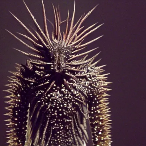 Prompt: the spiny creature from twin peaks season 4, cinematic style